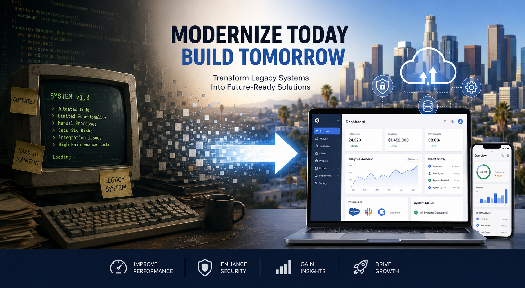 Legacy Software Modernization in Los Angeles: 7 Signs It’s Time to Rebuild 1